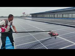 Double Spin Solar Panel Cleaning Brush Photovoltaic Cleaner Tools Lithium Battery Powered