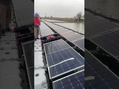 Latest Semi-Automatic Solar Panel Cleaning Robot Remote Controlled Solar Cleaning Equipment