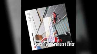 RHINO700 EH2 Solar Panel Cleaning Brush for Max Efficiency