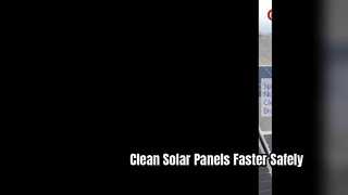 RHINO700 EH2 Solar Panel Cleaner Fast Safe Cleaning