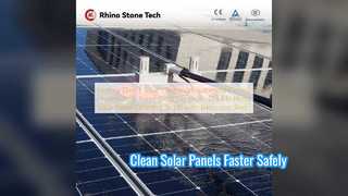 RHINO700 EH2 Solar Panel Cleaning Brush Fast Efficient Clean