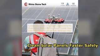 RHINO700 EH2 Solar Panel Cleaning Brush for Fast Results