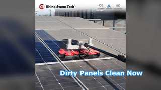 Solar Panel Cleaner Robot Fast & Safe