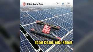 Solar Panel Cleaning Robot Auto PV Clean