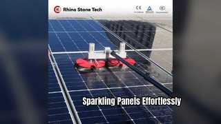 Solar Panel Cleaner Robot 690mm Brush Double Head