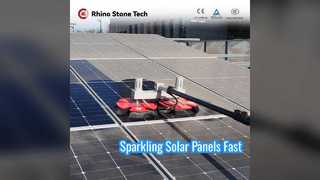 Solar Panel Cleaner Robot Fast & Safe